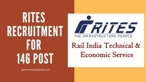 Rites recruitment 2021 notification for apprentice 146 post Apply online now