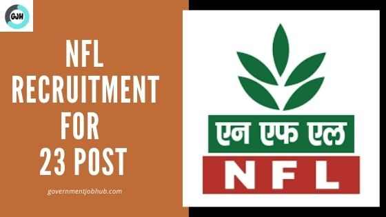 NFL Recruitment 2021 Notification for 23 Vacancy Apply Now