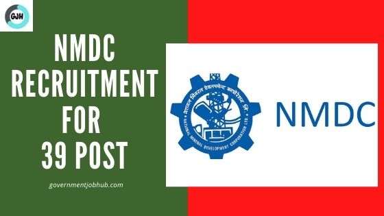 NMDC Apprenticeship Training 2021 notification For 59 Vacancies Apply Now