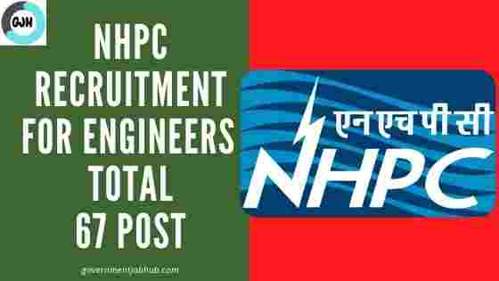NHPC Recruitment 2021