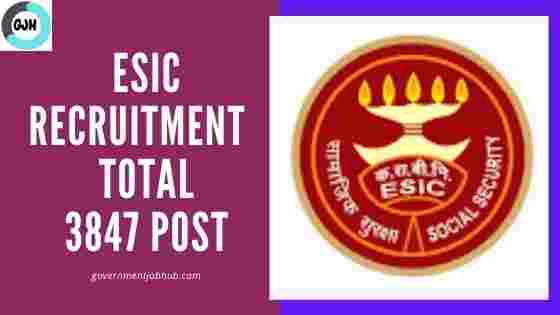 ESIC UDC, Stenographer, MTS Recruitment 2022