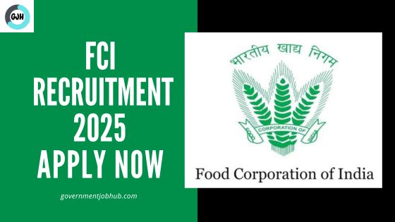 FCI Recruitment 2025 Notification, 33566 Grade 2 and 3 Vacancies